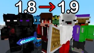 Fighting 1.8 YouTubers in 1.9 PVP