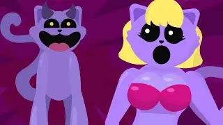 Catnap Girl & Evil Twin Brother | Poppy Playtime Chapter 3 Animation