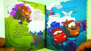 Cars Read Along Story book l Cars - Tractor Trouble l Read Aloud Story Books for Kids