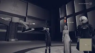 NieR: Automata (22) Лагерь сопротивления. Осваиваю новые механики