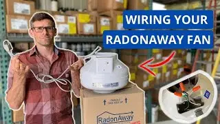 How to Wire a RadonAway Fan