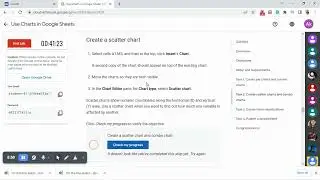 Use Charts in Google Sheets solution