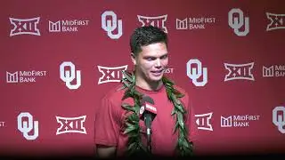 Dillon Gabriel Interview | Oklahoma 59, West Virginia 20