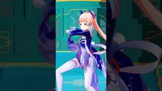 Sangonomiya Kokomi - Slick Back【原神/GENSHIN IMPACT MMD】