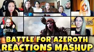 WoW Battle for Azeroth Cinematic Trailer - Epic Reactions Mashup