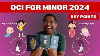 OCI Card for Minor Important points to Know