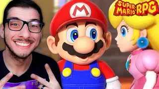 Peach Finally Kisses Mario In Super Mario RPG