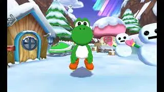DDR Mario Mix - Rendezvous on Ice except it's starring Yoshi.
