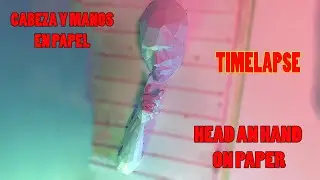 DIY: HEAD AND HAND ON PAPER