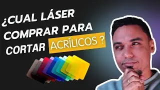 Corte & grabado de acrílicos en casa ¿Cual maquina láser comprar? #laserdiodo  o #laserco2