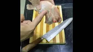 How to cut Chicken Leg - separating drumstick and thighs