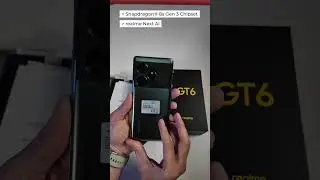 Unboxing realme GT6 #realmegt6 #smartphonegaming #flagshipkiller