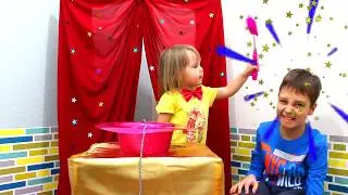 Lera shows Magic Tricks