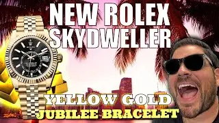NEW ROLEX SKY-DWELLER JUBILEE BRACELET 18k GOLD!! - WHY ROLEX IS KING!