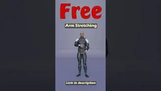 Arm Stretching. Free Mixamo animation for Daz Studio's Genesis 9