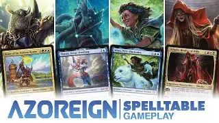 Spelltable Commander Gameplay | EDH | Roon vs Thassa vs Minn vs Dihada