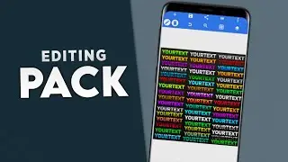 Pixellab Glowing Text Presets || Pixellab Thumbnail Editing Presets