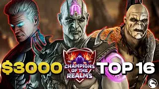 Champions of the Realms - $3000 Top 16 Mortal Kombat X Tournament! (Day 1)