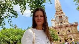 Наедине с Тайландом. Пхукет 2023. Ват Чалонг и ТЦ. Выпуск 11
