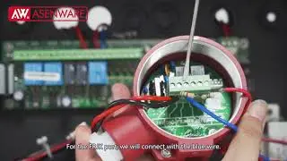 How To Wire The Explosion Proof Flame Detector To  Fire Alarm Control Panel