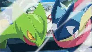Greninja vs sceptile | liga de kalos semi final
