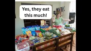 The 2nd Largest ONCE-A-MONTH Grocery Haul Ever for Our LARGE FAMILY!