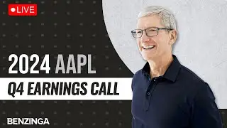 🔴WATCH LIVE: Apple Q4 2024 Earnings Call | $AAPL