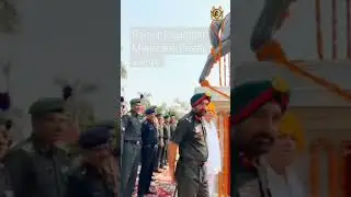 महाराणा प्रताप मूर्ति स्थापना #therajputregt#rajput #maharanapratap #rajputrregiment#indianarmy