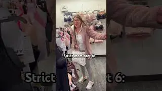 Strict mom WON’T let her get a PUSH-UP BRA. #shorts