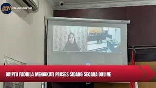 Sidang Perdana Kasus Polwan Bakar Suami di Mojokerto