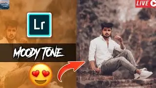 Moody Tone | Lightroom Mobile App | MoodyToneTutorial In Lightroom#moodytone #lightroom#sunayanedits