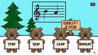 Groundhog Day Melodic Direction {Step, Skip, Leap, Repeat}