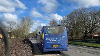 *KICKDOWN* Journey on Metrobus Scania Ommicity SD 6627 YN08 DFO on Route 100