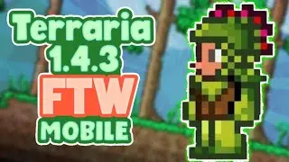 Itens da Dungeon e Armadura da Selva! - Terraria 1.4.3 Mobile FTW (08) (+DOWNLOAD)