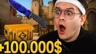 ТОП РЕАКЦИЙ НА ВЫПАДЕНИЕ НОЖЕЙ ПОДРЯД КСГО🔥 CS:GO 2 НОЖА ПОДРЯД
