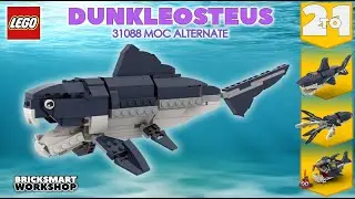 Dunkleosteus MOC LEGO 31088 2 to 1 Alternate Digital Build