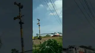CC 201 89 08 MN Kereta Api Brantas ngebut #train #keretaapi