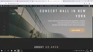 How to edit demo images in go.arch - Architecture and Interior WordPress Theme
