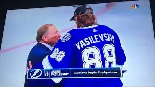 Andrei Vasilevskiy wins Conn Smythe Trophy 🏆! (2021)