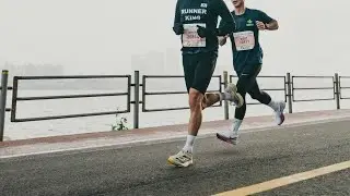 아디다스 프로3 신고 2024년 하프코스 행복한가게마라톤대회참여