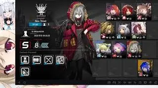 【Arknights】[CC#1] Daily Map 5 - Lungmen New Street Risk 8 (No Guard & Defender 10 Operator)