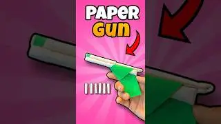 How to Make Easiest Paper Gun😱