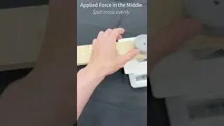Reaction Force Experiment #education #physics #engineering