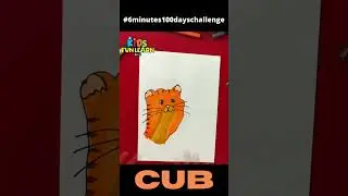 How to draw easy cub 