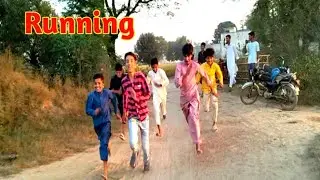 Running Race on Sports Day