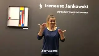 Zaproszenie PJM Ireneusz Jankowski – W poszukiwaniu geometrii | Galerie bez Barier, Galeria Elektor