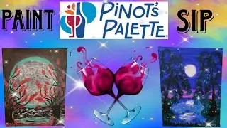 VLOG: PAINT N SIP AT PINOTS PALETTE