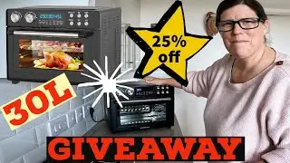 PRODUCT REVIEW: Karinear 30 Litre AIR oven - HUGE capacity