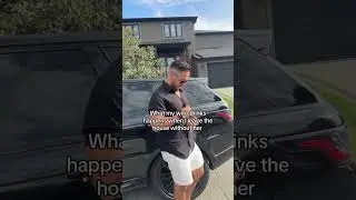 What my wife thinks happens when I leave the house #shorts