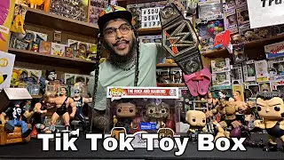 Only at Walmart Exclusive The Rock & Mankind Funko Pop inside the Toy Box!